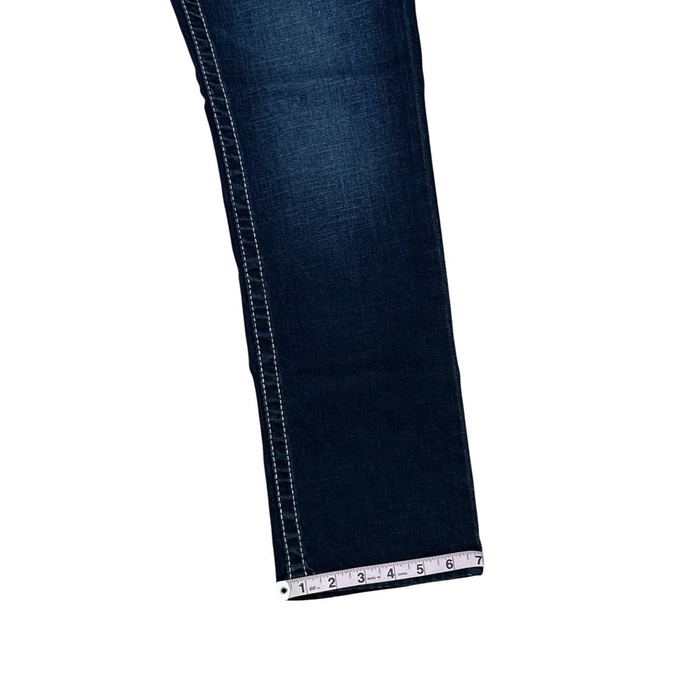 BKE Jake Straight Leg Jeans Mens 30x30 Blue Denim Dark Wash Western Cowboy Work - Picture 9 of 9